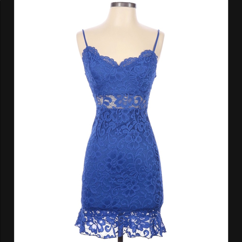 ASOS Cocktail Dress, Size 4, Blue